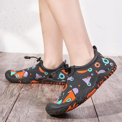 Miniatura 4 de Zapatos acuáticos para niños y niñas, tenis de verano para deportes al aire libre, ligeros, de secado rápido, calcetines acuáticos para atletismo