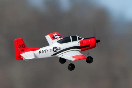 Miniatura 4 de Rage RC T-28 Trojan Micro RTF Avión w/Pass RGRA1302