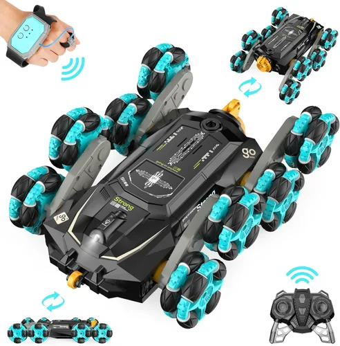 8WD Vehículos de Acrobacias RC con Detección de Gestos - Juguetes y Regalos para Niños de 8, 9, 10, 11, 12 Años, Niños y Niñas, Coches de Control