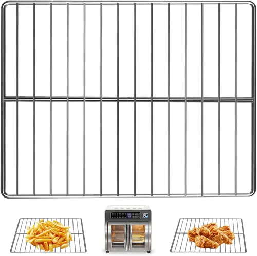 Miniatura 8 de Rejilla para freidora de aire Emeril Lagasse Emeril Lagasse Dual Zone 360 Air Fryer Oven 25 cuartos de galón, 12.5 x 11.5 pulgadas, accesorios