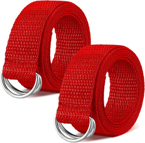 Miniatura 10 de Seematn Web - Cinturón de fútbol de 52 pulgadas, cinturón de fútbol con anillo en D para hombres, mujeres, jóvenes, niños y niñas Azul