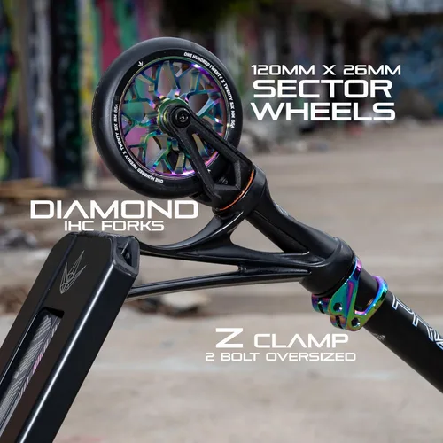 Miniatura 3 de Envy Scooters Prodigy X Pro Scooter - Patinetes de calidad y alto rendimiento construidos con piezas de nivel profesional - Patinete de acrobacias