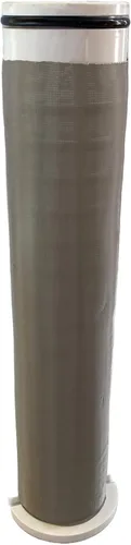 Miniatura 2 de KleenWater KWSStop, pantalla de repuesto de acero inoxidable, 1 5/8 pulgadas (ancho) x 8 1/8 pulgadas, compatible con filtros giratorios Rusco