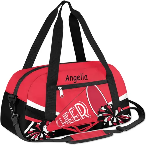 Miniatura 3 de Cheerleader - Bolsas de lona para niñas, para animadoras, deportes, gimnasio, animadoras, bolsa de lona, Animación personalizada 4