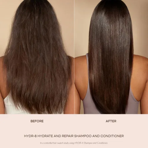 Miniatura 4 de VEGAMOUR HYDR-8 Hydrate and Repair Shampoo Limpia e hidrata el cabello seco y dañado con aminoácidos y Karmatin™ Limpio, vegano, libre
