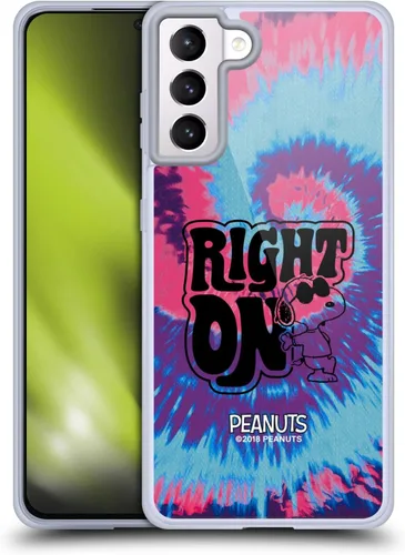Miniatura 280 de Head Case Designs Funda de gel Woodstock 50th con licencia oficial de Peanuts Snoopy Guitar 1969 [protección de grado militar] compatible