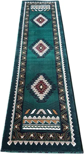 Miniatura 54 de Kingdom South West - Alfombra ovalada de nativos americanos, diseño bereber beige, D143 (3 pies x 4 pies 7 pulgadas, ovalada)