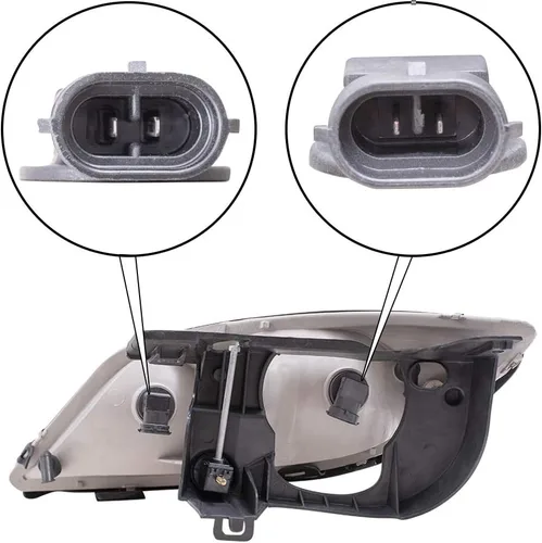 Miniatura 4 de Brock Faro delantero para 2003-2005 Sunfire 22713668 Set GM2502222