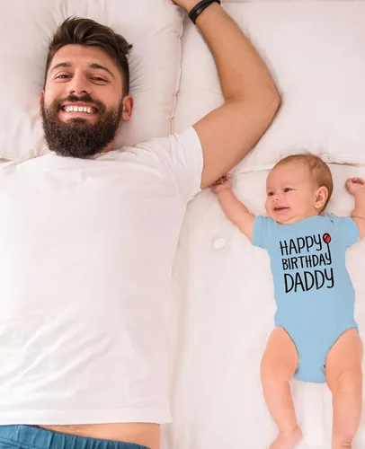 Miniatura 3 de Tstars Regalos de feliz cumpleaños para papá de parte del bebé, hijo, hija, bebé niño y niña