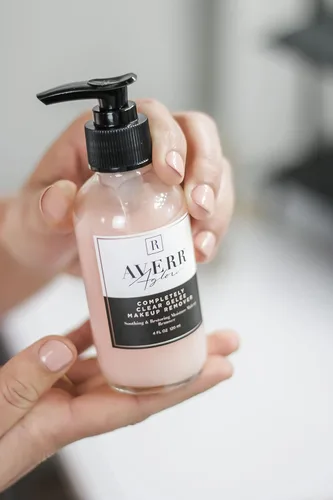 Miniatura 6 de Averr Aglow Removedor de maquillaje Gelée completamente transparente, cuidado facial, mejora el colágeno, calma la piel, limpiador facial natural a