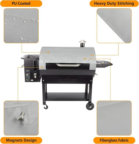Miniatura 2 de Stanbroil Manta aislada para parrillas de pellets Smokepro de 36 pulgadas de Camp Chef, incluyendo SGX36, LUX36, PG36SGX, PG36LUX parrillas, 37 x 36