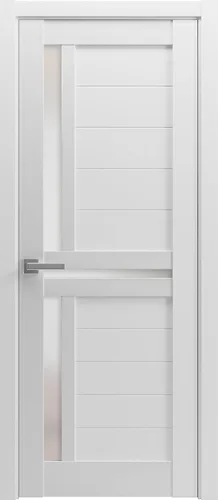 Miniatura 10 de Sartodoors VEREGIO 7288 18 x 80 Puerta abatible individual interior blanca con vidrio esmerilado Puerta de madera maciza en estilo francés