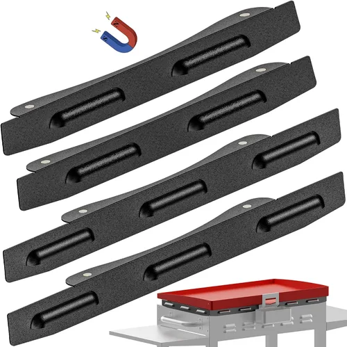 Protectores de viento mejorados para parrilla Blackstone de 36 pulgadas, accesorios de parrilla Blackstone, pantalla magnética de acero inoxidable