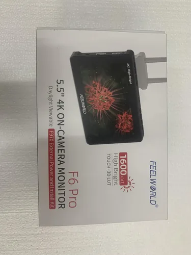 Miniatura 7 de FEELWORLD F6 Pro +Batería +Estuche de transporte Monitor de campo para cámara DSLR de 5.5 pulgadas 1600 nits de alta luminosidad con pantalla