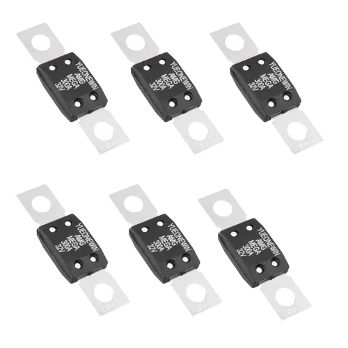 Miniatura 12 de Fusibles MEGA/AMG de 100 A, 6 fusibles de 100 A MEGA/AMG de alta corriente atornillados para automóviles, camiones, vehículos de construcción