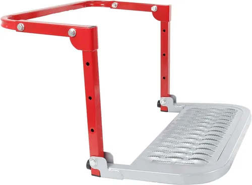 Miniatura 9 de DICMIC Escalón de neumático plegable y resistente para camión, SUV y RV, escalón ajustable montado en neumático se adapta a la mayoría de neumáticos