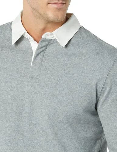 Miniatura 5 de Tienda Essentials Men's Organic Cotton Long Sleeve Rugby Top (Previously Tienda Aware)