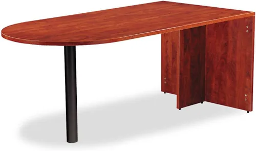 Miniatura 4 de Alera ALE Valencia Series D - Escritorio superior, 71 pulgadas de ancho x 35 1/2 pulgadas de profundidad x 29 5/8 horas, cereza mediana Cereza