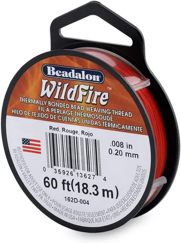 Miniatura 34 de Beadalon Wildfire Ultra - Beading Thread, Beading Supplies for Crafters, Jewelry Makers, Beaders. Braided Fishing Line