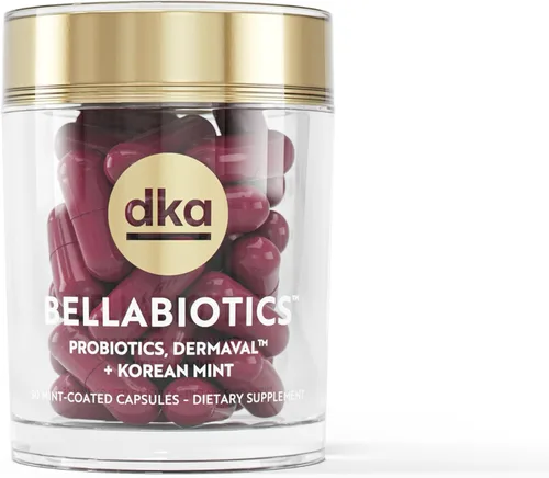 Dr. Kellyann Bellabiotics Cápsulas probióticas para la digestión y la salud de la piel (30 cápsulas) - Apoya la salud intestinal y de la piel