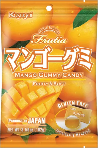 Miniatura 30 de Kasugai Fruit Assort - Caramelos de gomitas de 3.59 onzas (paquete de 3)