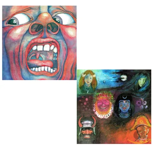 In The Court Of The Crimson King - In The Wake Of Poseidon - King Crimson 2 CD Album Bundling