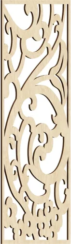 Miniatura 18 de Bridgewater - Paneles de pared decorativos de madera con calado, 9 3/8 pulgadas de ancho x 24 3/8 pulgadas de alto x 1/4 de alto, nogal