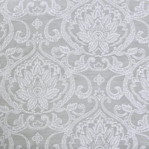 Miniatura 2 de Superior Lotus - Cortinas de jacquard con detalles florales de damasco, perfectas para habitación familiar o dormitorio, real, tradicional, formal