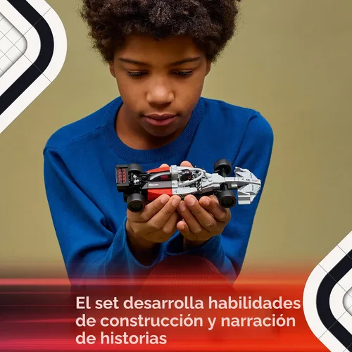 Miniatura 4 de LEGO Speed Champions Audi Revolut F1 Team R26 - Juego de construcción para niños y niñas, a partir de 10 años, kit de coche F1 para exhibir o jugar