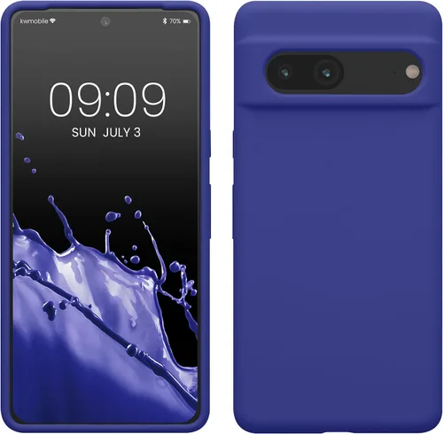 Miniatura 28 de kwmobile Funda compatible con Google Pixel 7 - Funda de silicona TPU con acabado suave - Piedra antigua