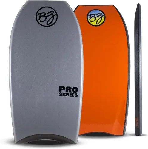 Miniatura 10 de BZ Bodyboards - Pro Bodyboard - Pilotos avanzados - Zero-G Polypro Core - Surlyn Slick - Cubierta de celda H de 8 libras - Cola creciente