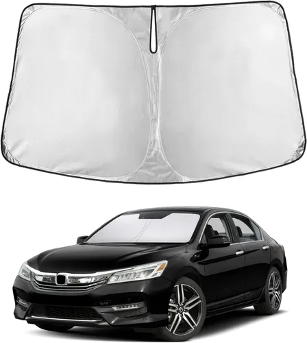 Miniatura 14 de EcoNour Parasol para parabrisas compatible con Hyundai Tucson 2016-2019 2020 2021, visera solar para parabrisas delantero y ventana, bloqueador