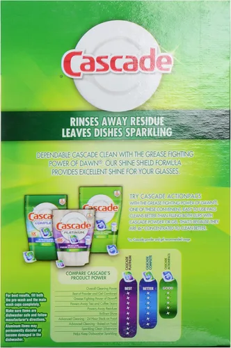 Miniatura 3 de Cascade Detergente en polvo para lavavajillas, aroma fresco, 45 onzas