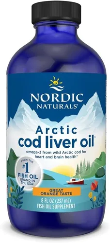 Miniatura 6 de Nordic Naturals Arctic CLO - Aceite de hígado de bacalao para corazón, salud cerebral y bienestar óptimo, 56783, 1