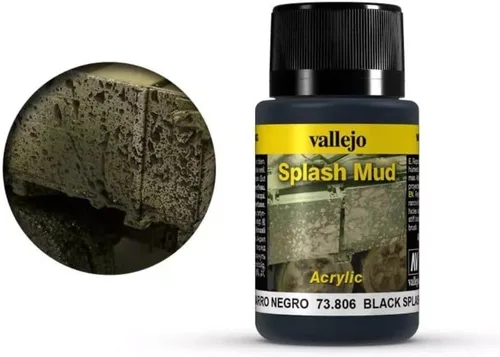 Miniatura 3 de Vallejo Kit de pintura modelo Black Splash Mud