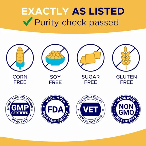 Miniatura 7 de Aceite de pescado Omega 3 para perros (180 unidades) – Masticables para la piel y el pelaje – Alivio de la piel seca y con picazón + apoyo