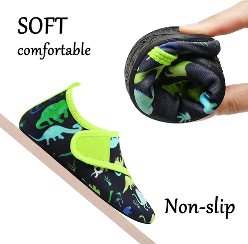 Miniatura 5 de Joinfree - Zapatos acuáticos de natación para niños y niñas, calcetines acuáticos de secado rápido, zapatos con sensación de pies descalzos
