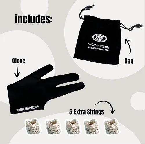 Miniatura 3 de Yomega Maverick - Yoyo profesional de metal de aluminio para niños y principiantes con rodamiento de bolas de tamaño C para trucos avanzados