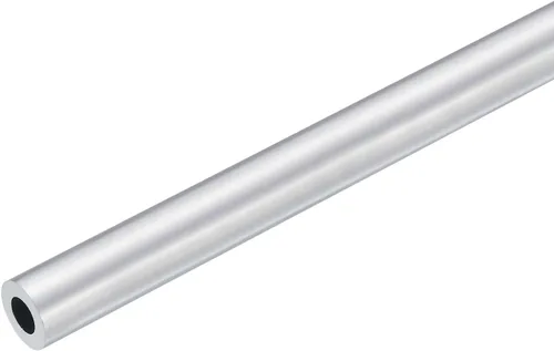 Miniatura 41 de uxcell Tubo redondo de aluminio 6063 0.157 in OD 0.118 in diámetro interior 11.811 in longitud tubería