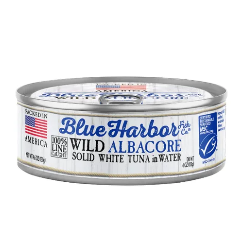 Miniatura 9 de Blue Harbor Fish Co. - Atún albacora salvaje en agua sin sal añadida, 4.6 onzas