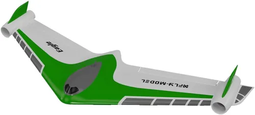 Eagle Twin - Ala voladora EDF de 1.575 in con giroscopio RC Avión RC Racing Avión PNP (transmisor, receptor o batería no incluida) (verde)