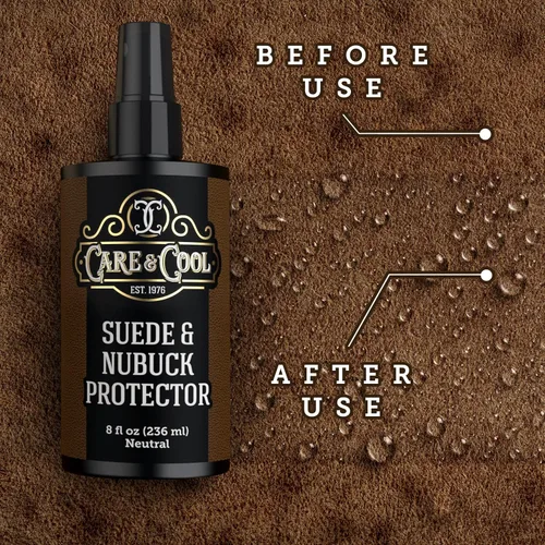Miniatura 3 de Care & Cool Máxima protección para tu gamuza y nobuck (8 onzas). Fórmula impermeabilizante, repelente al polvo y a las manchas para tus zapatos