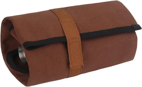 Miniatura 3 de Canvas Bartender Roll - Kit de Mixología Profesional Bolsa - Marrón