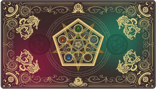 Miniatura 18 de Alfombra de juego con zonas para juego de cartas MTG, alfombras de juego de mesa, alfombras de juego de mesa de Magic, 61x35.5 cm, alfombra de juego