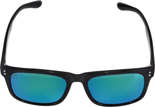 Miniatura 2 de Callaway Gafas de sol Atlas Golf para hombre, color negro con lente azul