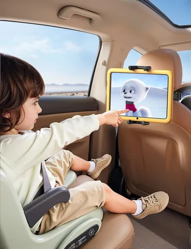 Miniatura 7 de Aomiker Soporte para iPad para reposacabezas de automóvil, brazo con bloqueo de aluminio, soporte universal para tablet con clip ancho plegable