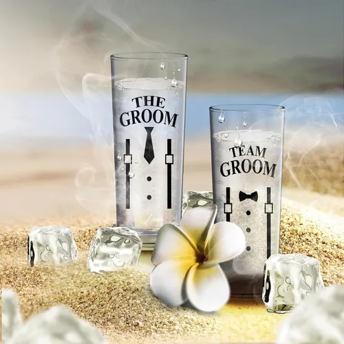 Miniatura 5 de Juego de vasos de chupito para padrinos de boda de 8 a 2 onzas con base pesada para whisky, tequila, vodka, regalos únicos para padrinos de boda