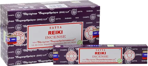 Miniatura 27 de EARTH Satya Nag Champa - Varillas de incienso prémium de 15 GMS (paquete de 12) (certificado verde) – Agarbatti enrollado naturalmente a mano