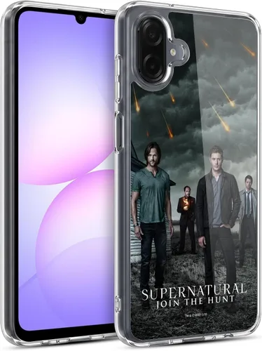 Miniatura 64 de Head Case Designs Supernatural Sam, Dean & Castiel Key Art - Funda de gel con licencia oficial [protección de grado militar] compatible con Google
