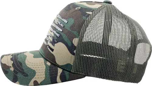 Miniatura 57 de KBETHOS Tactical Operator Collection USA Fishing Mesh Ballcap Flag Patch America Outdoors Trucker Baseball Cap